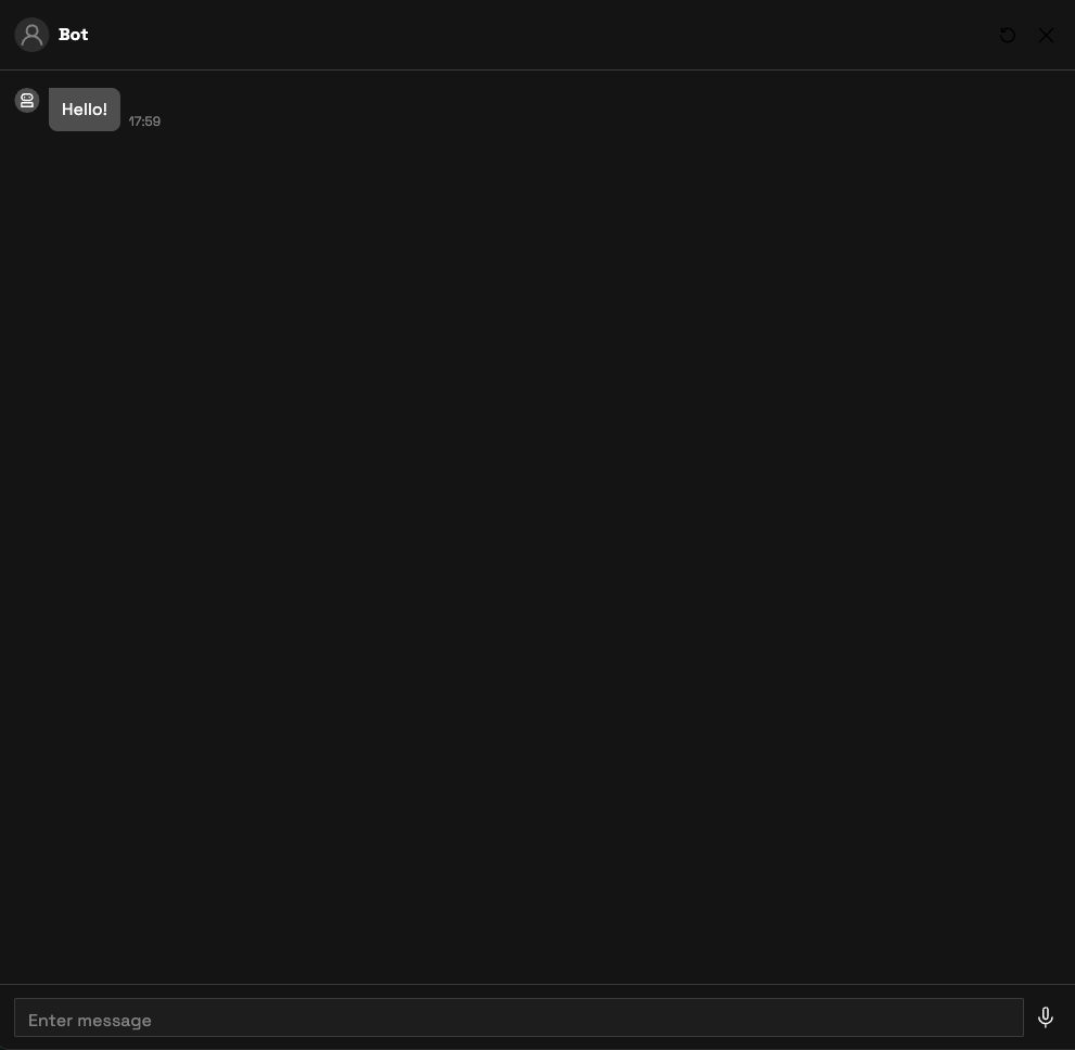 Checking the iFrame setting